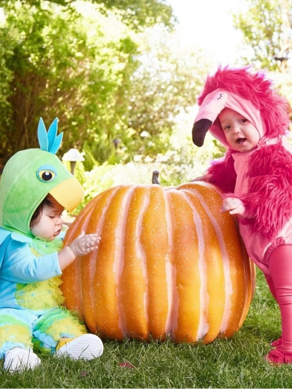 Pottery Barn Kids Hot Pink Flamingo Costume - Picture 4 of 8